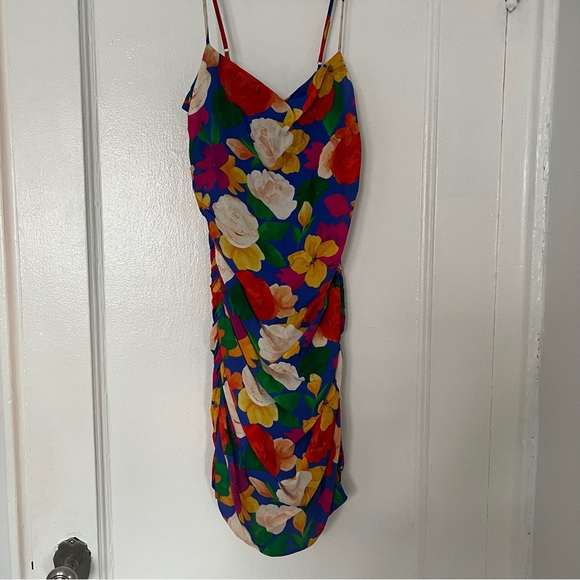 WeWoreWhat Ronnie Dress in Abstract Floral - Picture 3 of 5